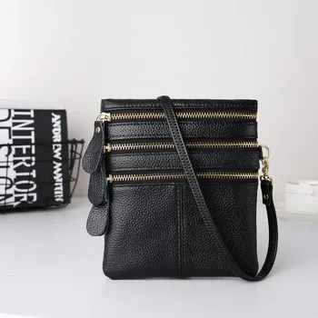 ICEV 2018 new simple small genuine leather women purse multi-zipped wallet girl's clutches bag phone shoulder messenger bags
ICEV 2018 new simple small genuine leather women purse multi-zipped wallet girl's clutches bag phone shoulder messenger bags