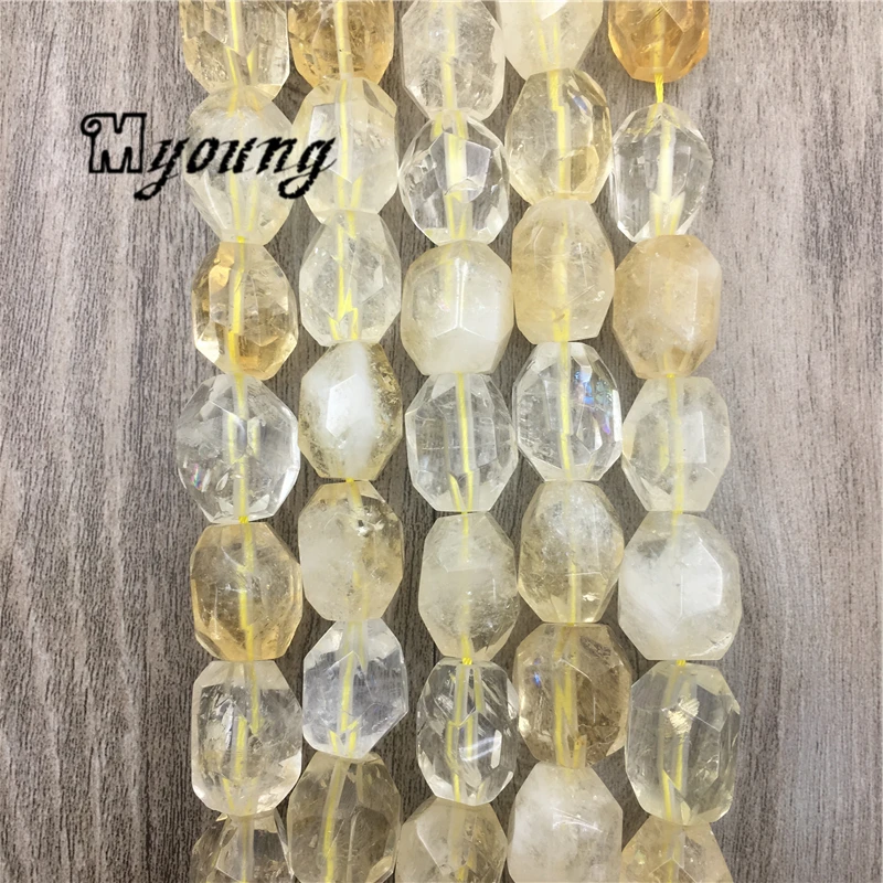 Polished Faceted Citrines Nugget Beads,Polyhedral Yellow Crystal Loose Center Drilled Beads,topazs Quartz Beads MY1561
Polished Faceted Citrines Nugget Beads,Polyhedral Yellow Crystal Loose Center Drilled Beads,topazs Quartz Beads MY1561