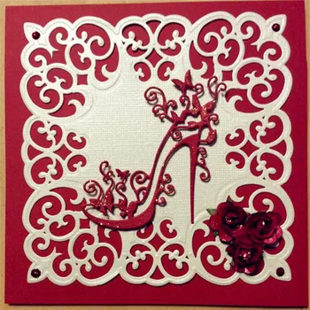 High Heels Lace Metal Dies Scrapbooking Metal Cutting Dies Craft Stamps die Cut Embossing Card Make Stencil Frame
High Heels Lace Metal Dies Scrapbooking Metal Cutting Dies Craft Stamps die Cut Embossing Card Make Stencil Frame