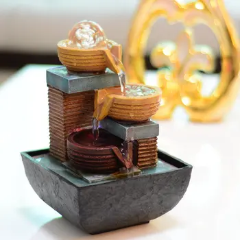 Wedding gift wedding gift fountain feng shui wheel personalized home decoration landscape
Wedding gift wedding gift fountain feng shui wheel personalized home decoration landscape