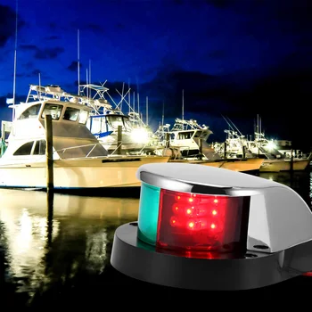12V Universal ABS LED Navigation Light Lamp Signal Lamp For Marine Boat Yacht Truck Trailer Van Green Red Color
12V Universal ABS LED Navigation Light Lamp Signal Lamp For Marine Boat Yacht Truck Trailer Van Green Red Color