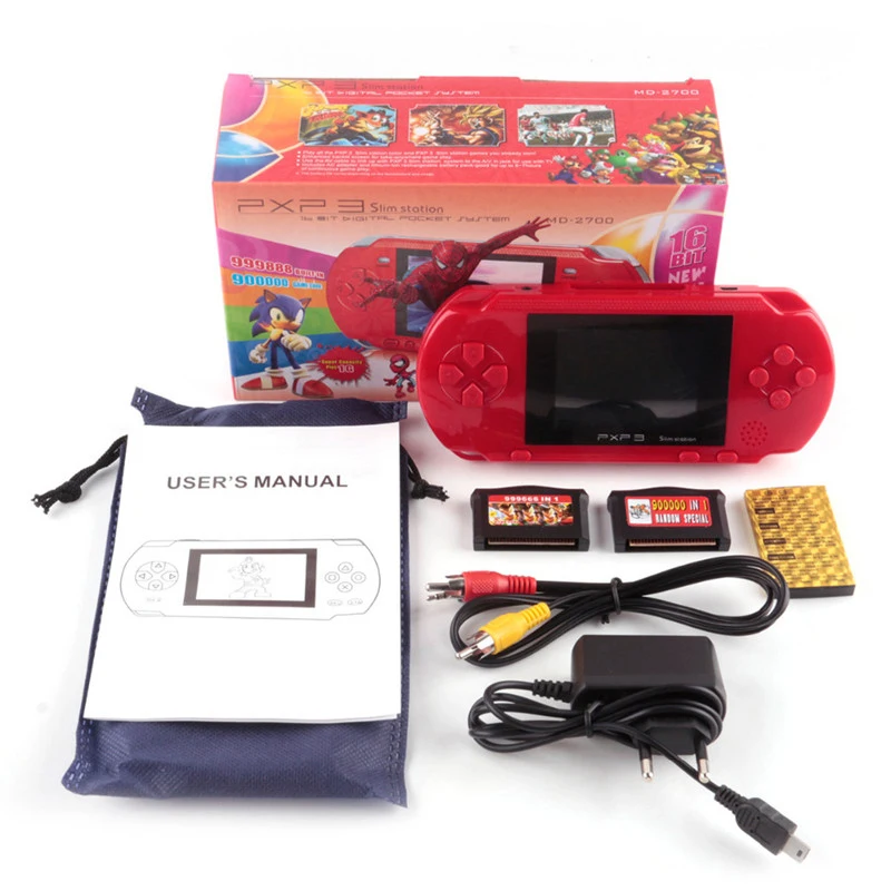 NEW 16 bit Handheld Game Console Portable Video Game 200+ Games Retro Megadrive PXP3
NEW 16 bit Handheld Game Console Portable Video Game 200+ Games Retro Megadrive PXP3
