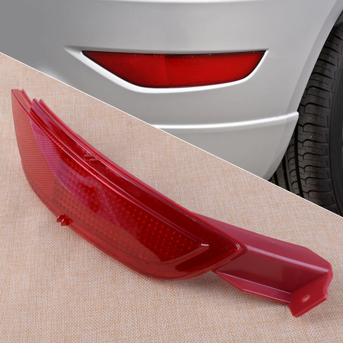CITALL Rear Right Car Bumper Reflector Strips Fog Tail Brake Light Lamp Lens Shell 1552730 for Ford Fiesta Mk7 2008-2012
CITALL Rear Right Car Bumper Reflector Strips Fog Tail Brake Light Lamp Lens Shell 1552730 for Ford Fiesta Mk7 2008-2012