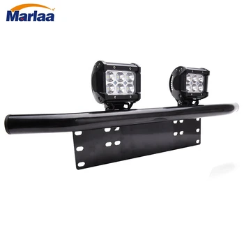 2PCS 4inch 18W LED Work Driving Light Bar With Universal Front License Plate Mounting Bracket for Jeep Car Truck SUV
2PCS 4inch 18W LED Work Driving Light Bar With Universal Front License Plate Mounting Bracket for Jeep Car Truck SUV