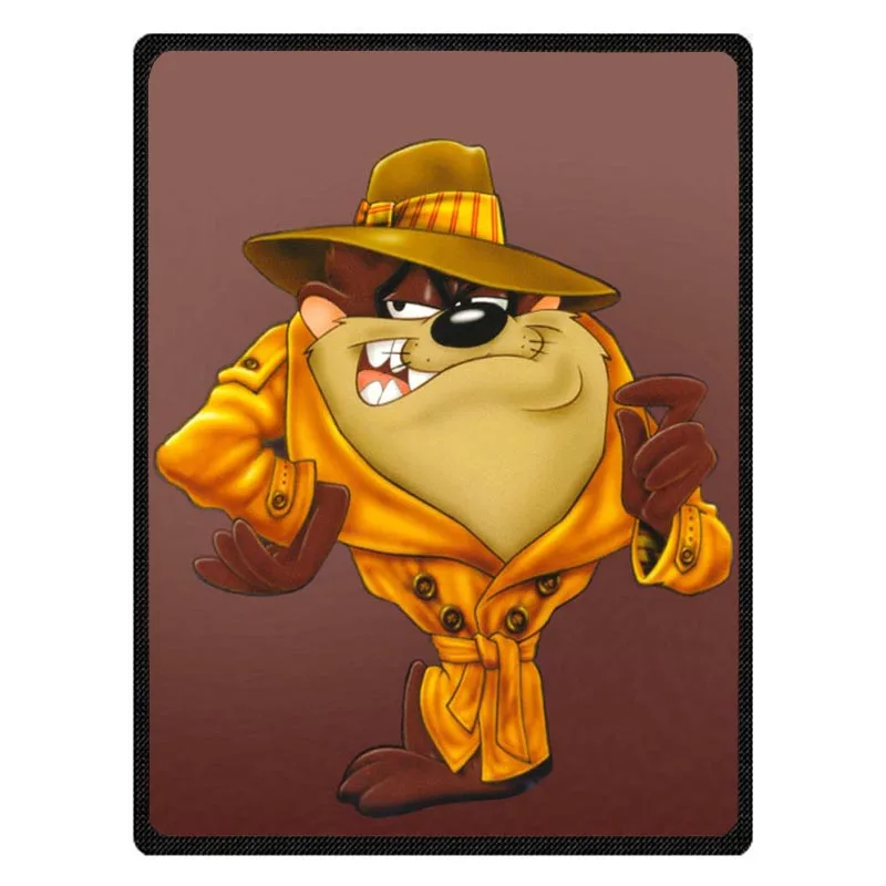 Мягкое Tasmanian Devil TAZ с принтом диван кровать для путешествий теплое летнее одеяло