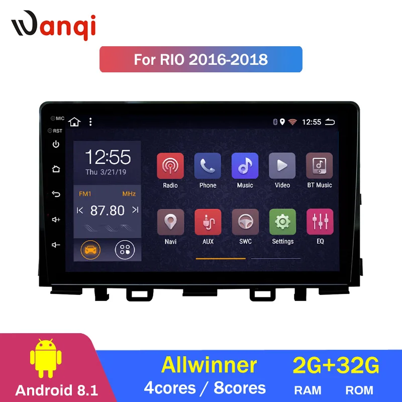 2G RAM 32G ROM Android 8.1 Car Audio Player 9inch For KIA k3 RIO 2017 Car GPS Navigation With Playstore,Wifi
2G RAM 32G ROM Android 8.1 Car Audio Player 9inch For KIA k3 RIO 2017 Car GPS Navigation With Playstore,Wifi