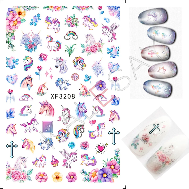 Cute Rabbit Nails Art Stickers for Nails Decorations Manicure Design Unicorn Nail Stickers Back Glue 3D Nail Foil Accessories
Cute Rabbit Nails Art Stickers for Nails Decorations Manicure Design Unicorn Nail Stickers Back Glue 3D Nail Foil Accessories