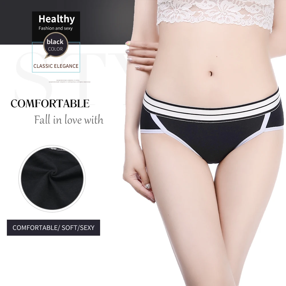 Innsly Briefs Women Panties Female Underwear Comfort Cotton Lingeries Women Briefs Female Pants Soft Stripe Wide edge Panties
Innsly Briefs Women Panties Female Underwear Comfort Cotton Lingeries Women Briefs Female Pants Soft Stripe Wide edge Panties
