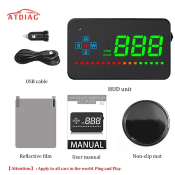 Compatible with All Car Speed Projector GPS Digital Car Speedometer A2 Electronics Head Up Display Auto HUD Windshield Projector
Compatible with All Car Speed Projector GPS Digital Car Speedometer A2 Electronics Head Up Display Auto HUD Windshield Projector