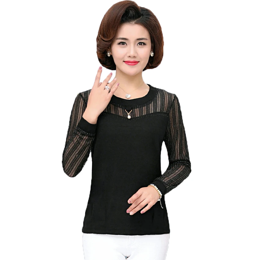 WAEOLSA Woman Spring Blouse Red Caramel Black Tops Middle Aged Womens Basic Shirt Round Collar Top Slim Fit Blouses 40S 50S 60S
WAEOLSA Woman Spring Blouse Red Caramel Black Tops Middle Aged Womens Basic Shirt Round Collar Top Slim Fit Blouses 40S 50S 60S