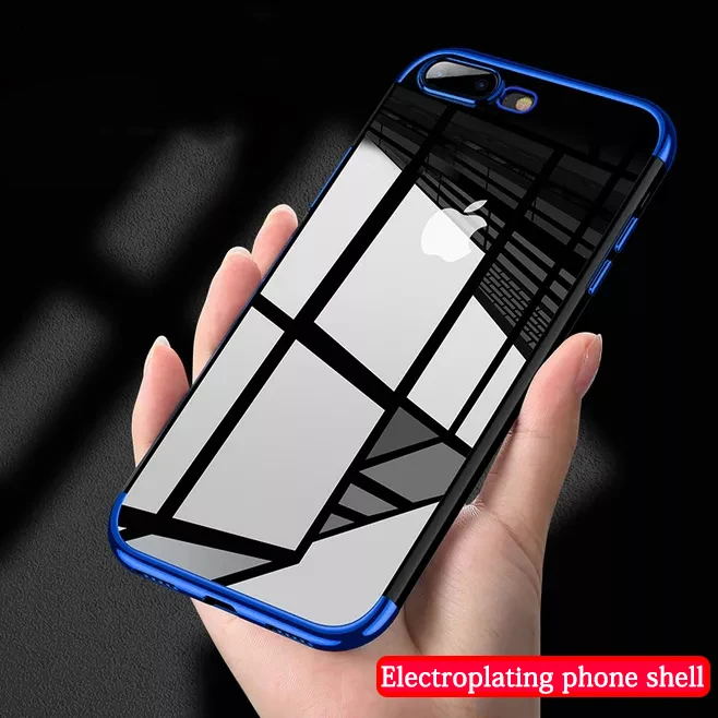 soft shell TPU case for iPhone 6s 6Plus ultra thin transparent plating shining case for iPhone7 8plus X Mixed silicon Back cover
soft shell TPU case for iPhone 6s 6Plus ultra thin transparent plating shining case for iPhone7 8plus X Mixed silicon Back cover