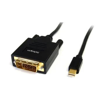 StarTech.com 6 ft Mini DisplayPort to DVI Cable - M/M, 1.8 m, Mini DisplayPort, DVI-D, Male, Male, Straight
StarTech.com 6 ft Mini DisplayPort to DVI Cable - M/M, 1.8 m, Mini DisplayPort, DVI-D, Male, Male, Straight