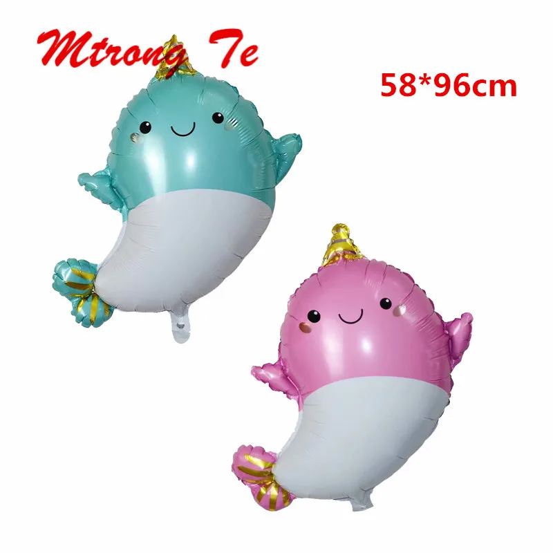 2pcs 58cm*69cm Ocean Animal Helium Balloons Baby Shower Girl Whale Baloes Pink Blue Wedding Birthday Party Decorations Kids Toys
2pcs 58cm*69cm Ocean Animal Helium Balloons Baby Shower Girl Whale Baloes Pink Blue Wedding Birthday Party Decorations Kids Toys