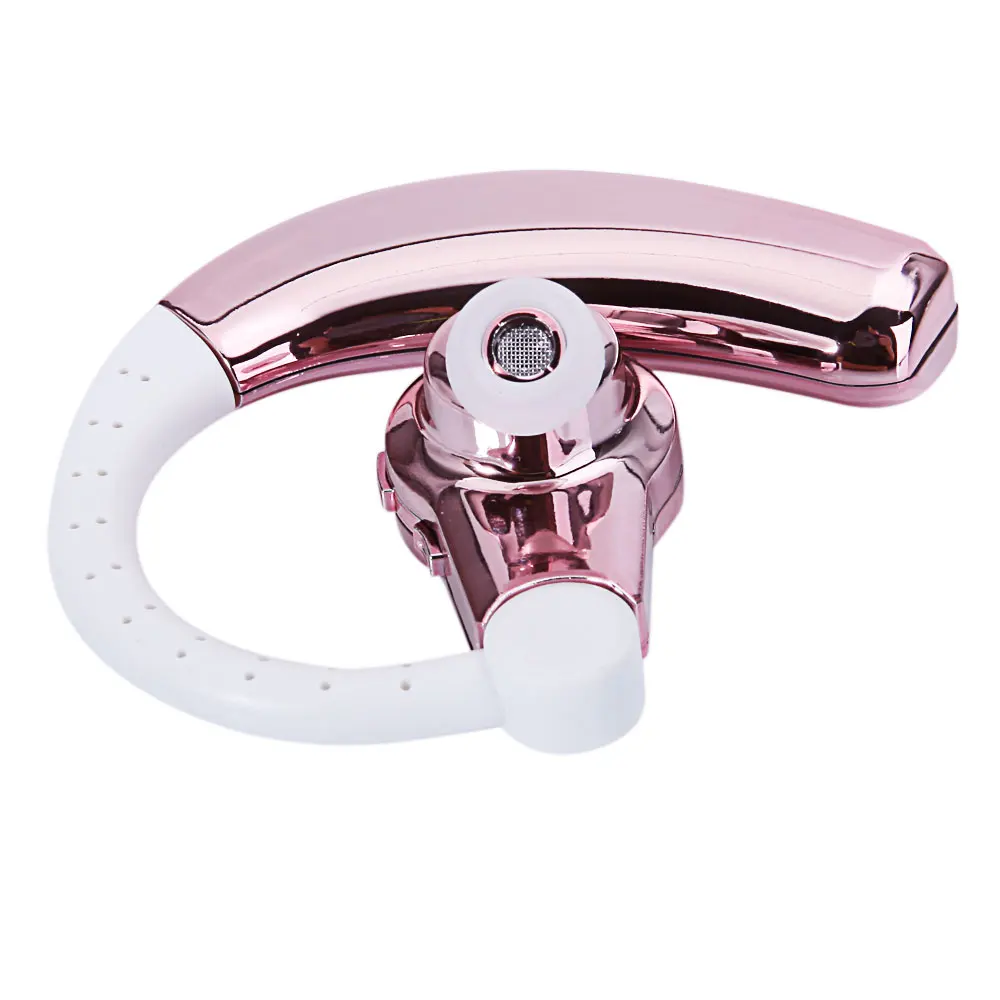 SOONHUA Wireless Earphone Stereo Earplug BT Headset Ear Hook Earphones 4.1 Single Battery English Version Rose Gold
SOONHUA Wireless Earphone Stereo Earplug BT Headset Ear Hook Earphones 4.1 Single Battery English Version Rose Gold