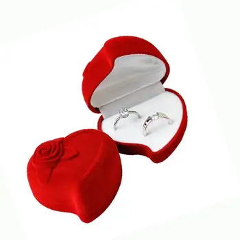 Free EMS 100pcs Red Velvet Double- Ring Packaging Box Couple Ring Holder Heart Jewelry Box Rose Earring Boxes Gift Cases SN1786
Free EMS 100pcs Red Velvet Double- Ring Packaging Box Couple Ring Holder Heart Jewelry Box Rose Earring Boxes Gift Cases SN1786
