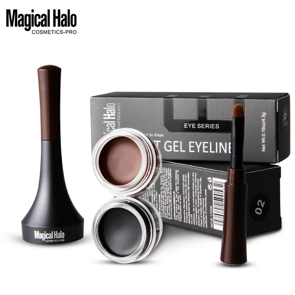 Dazzling Girl Store Mini Eyeliner Gel Cream With Brush Makeup Cosmetic Black Waterproof Eye Liner Beauty Make Up
Dazzling Girl Store Mini Eyeliner Gel Cream With Brush Makeup Cosmetic Black Waterproof Eye Liner Beauty Make Up