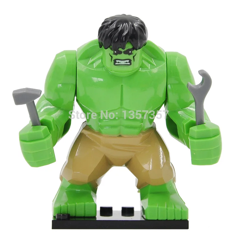 Roman Hulk Superhero Marvel Avengers Green Hulk High 7 Cm Lego MOC