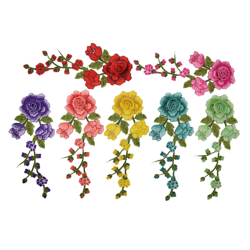 Colorful lace flower lace fabric embroidered applique High-end wedding dress accessories Handmade NL143
Colorful lace flower lace fabric embroidered applique High-end wedding dress accessories Handmade NL143