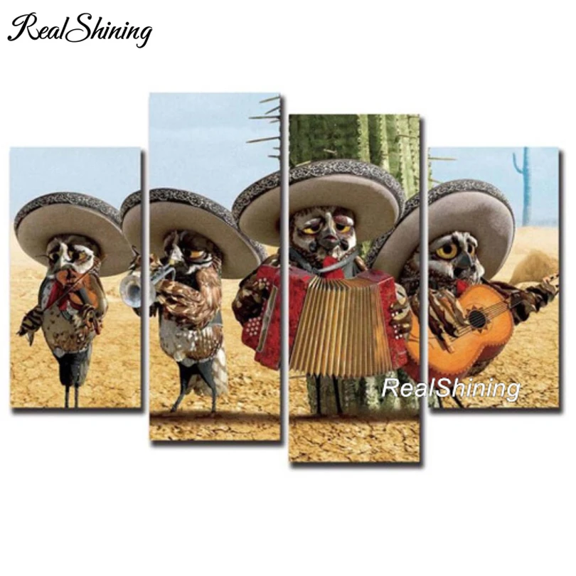 REALSHINING 5d diy diamond painting cross stitch full square embroidery rhinestones kits triptych owl band paintings DM998
REALSHINING 5d diy diamond painting cross stitch full square embroidery rhinestones kits triptych owl band paintings DM998