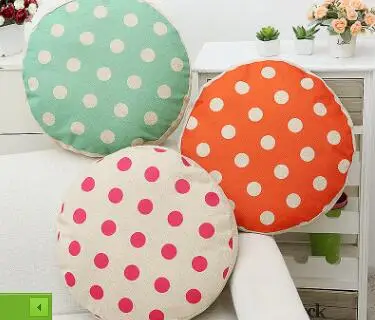 round shaped dot printed pillow cover back cushion cover cotton linen round cover for lumbar pillow cushion case
round shaped dot printed pillow cover back cushion cover cotton linen round cover for lumbar pillow cushion case
