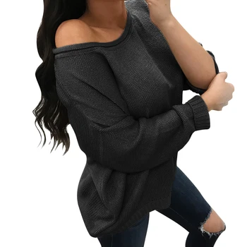 Women Casual Oversized Sweaters Women Pullovers Solid Big O Neck Long Sleeve Long Sweater Autumn Winter Tops Female Streetwea
Women Casual Oversized Sweaters Women Pullovers Solid Big O Neck Long Sleeve Long Sweater Autumn Winter Tops Female Streetwea