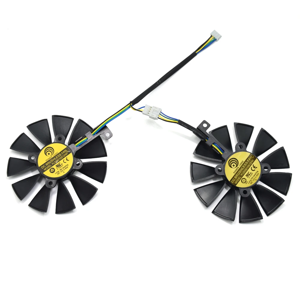 New 88MM PLD09210S12HH DC 12V 4Pin Cooler Fan Replacement For ASUS ROG STRIX GTX1060 1070 Ti RX 470 570 580 Graphics Card Fans
New 88MM PLD09210S12HH DC 12V 4Pin Cooler Fan Replacement For ASUS ROG STRIX GTX1060 1070 Ti RX 470 570 580 Graphics Card Fans