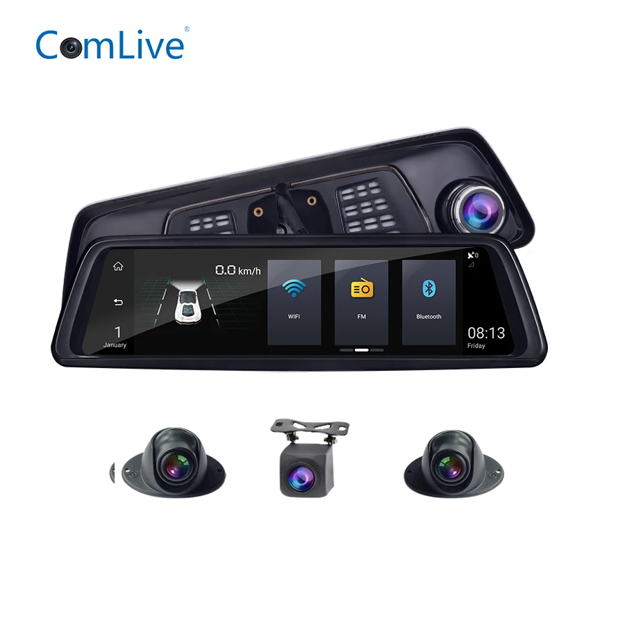RAM2GB ROM32GB 4 cams car dash camera 10" 4G ADAS bluetooth GPS navigation mirror car video recorder dual cams mirror DVR camera
RAM2GB ROM32GB 4 cams car dash camera 10" 4G ADAS bluetooth GPS navigation mirror car video recorder dual cams mirror DVR camera