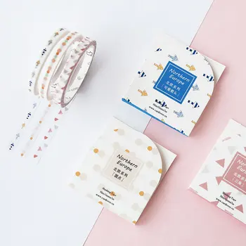 1 x Nordic series slim 0.5cmX7m Kawaii washi tape children DIY Diary decor masking tape stationery scrapbooking tools
1 x Nordic series slim 0.5cmX7m Kawaii washi tape children DIY Diary decor masking tape stationery scrapbooking tools