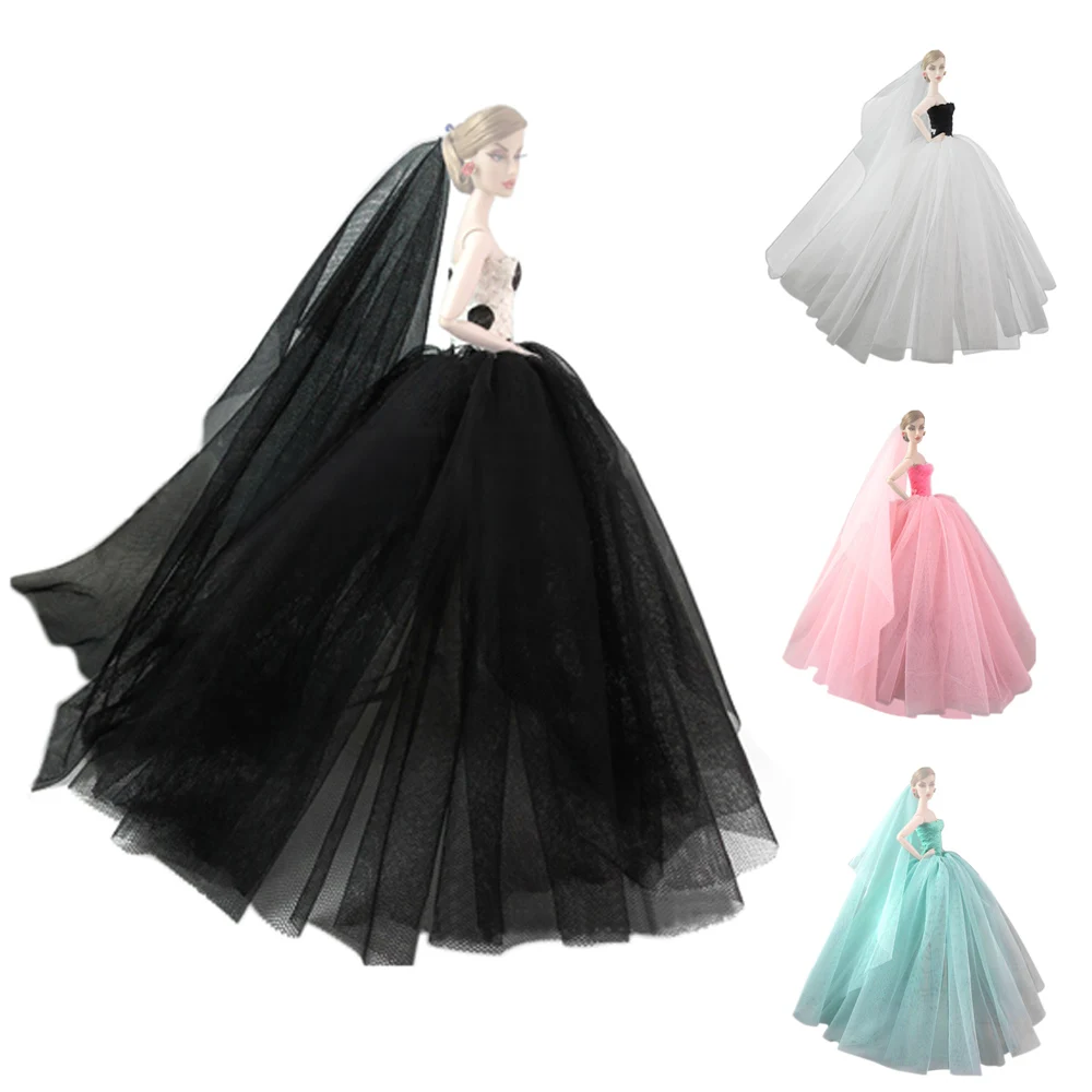 Elegant Fairy Girl Dolls Toys Wedding Party Dresses Gown Outfits with Head Veil Doll for Barbie Toys Kids Girls Christmas Gift
Elegant Fairy Girl Dolls Toys Wedding Party Dresses Gown Outfits with Head Veil Doll for Barbie Toys Kids Girls Christmas Gift
