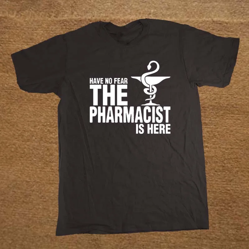 Have No Fear The Pharmacist Is Here Pharmacy T Shirt Novelty Funny Tshirt Mens Clothing Short Sleeve Camisetas T-shirt
Have No Fear The Pharmacist Is Here Pharmacy T Shirt Novelty Funny Tshirt Mens Clothing Short Sleeve Camisetas T-shirt