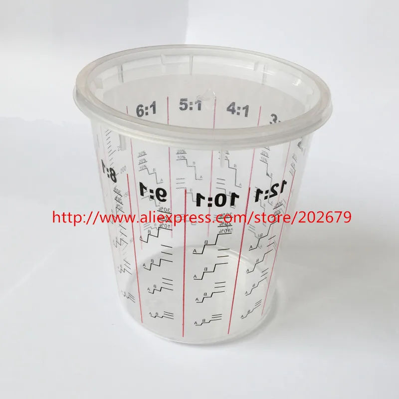 400ML transparent plastic cup disposable cup paint scale PP paint cup with cover paint mixing cup
400ML transparent plastic cup disposable cup paint scale PP paint cup with cover paint mixing cup