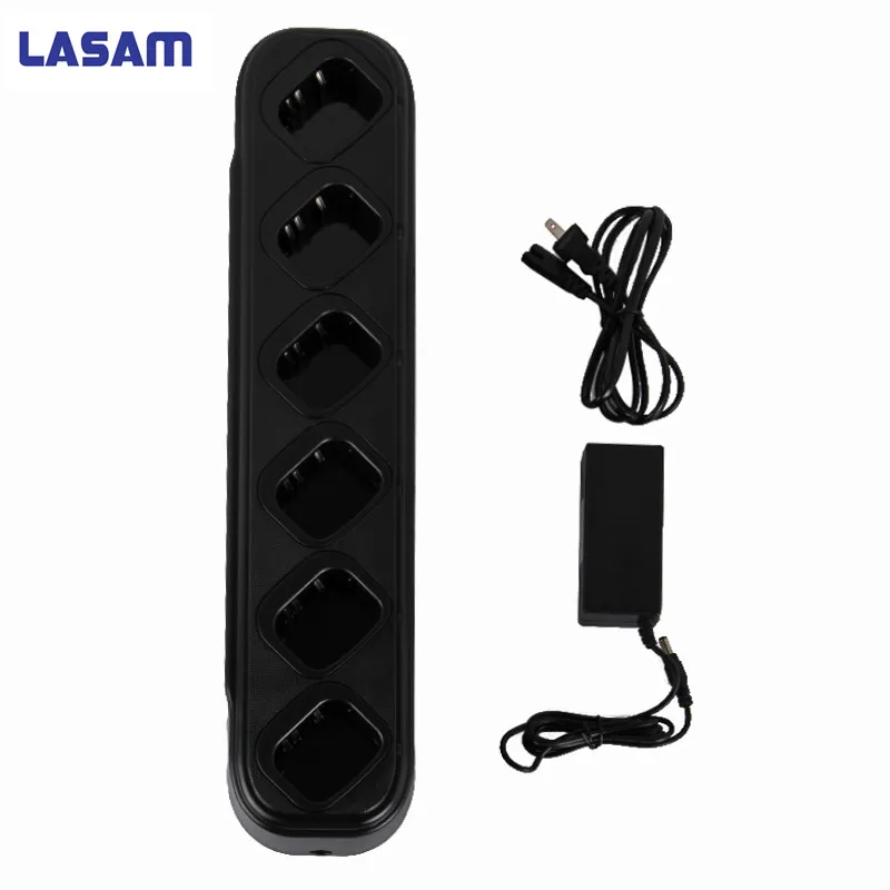 LASAM Single row of six universal charger dock walkie talkie quick charger for Baofeng UV82, UV-BFUV8, BFUV89 radio
LASAM Single row of six universal charger dock walkie talkie quick charger for Baofeng UV82, UV-BFUV8, BFUV89 radio