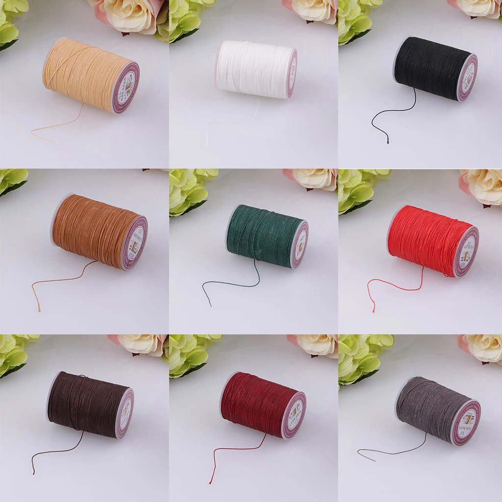 142 Yards 0.5mm Round Polyester Waxed Thread Cord Leather Sewing Hand Stitching Jewelry Craft
142 Yards 0.5mm Round Polyester Waxed Thread Cord Leather Sewing Hand Stitching Jewelry Craft