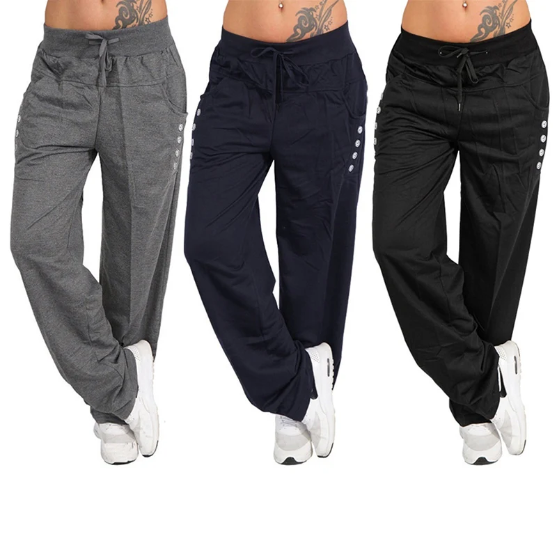Women Loose Pants Casual Pants Plus SizeTrousers Harem Pants S-5XL Drawstring Waist Baggy Fashion
Women Loose Pants Casual Pants Plus SizeTrousers Harem Pants S-5XL Drawstring Waist Baggy Fashion