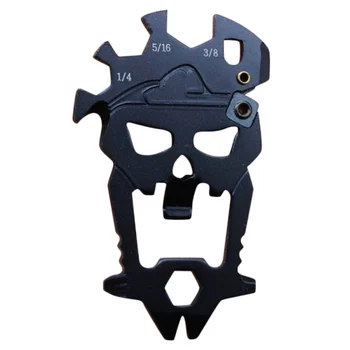 Multifunctional Skull Combination Tool Outdoor Multi-function Bottle Opener Screwdriver Wrench Knife Sharpener Carabiner Tool
Multifunctional Skull Combination Tool Outdoor Multi-function Bottle Opener Screwdriver Wrench Knife Sharpener Carabiner Tool