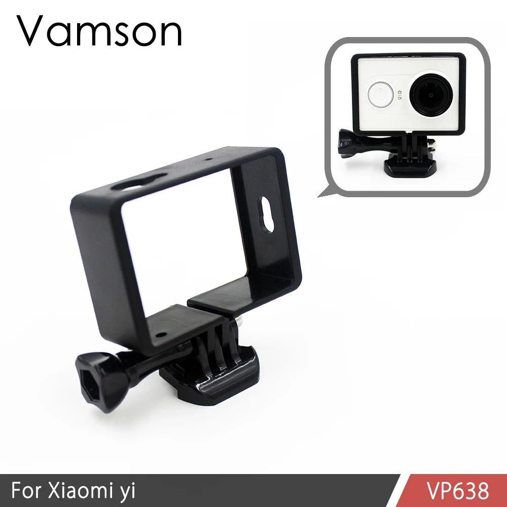 Vamson For Xiaomi Accessories Frame Protective Housing Side Frame Mount Border with Base Mount For Xiaomi for Yi Camera VP638
Vamson For Xiaomi Accessories Frame Protective Housing Side Frame Mount Border with Base Mount For Xiaomi for Yi Camera VP638