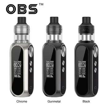 Original 80W OBS Cube VW Kit with 2ml Engine MTL RTA & 3000mAh Built-in Battery & 0.96 Inch LED Screen E-cig Vape Kit VS LUXE
Original 80W OBS Cube VW Kit with 2ml Engine MTL RTA & 3000mAh Built-in Battery & 0.96 Inch LED Screen E-cig Vape Kit VS LUXE