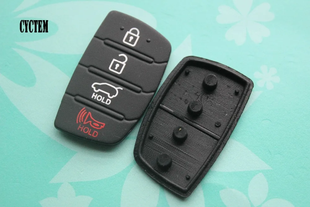CYCTEM 2pcs/lot 4 Buttons Car Remote Key Shell Fob Case Rubber Pad Key Button Fit For Hyundai IX45 Santa Fe + Free Shipping
CYCTEM 2pcs/lot 4 Buttons Car Remote Key Shell Fob Case Rubber Pad Key Button Fit For Hyundai IX45 Santa Fe + Free Shipping