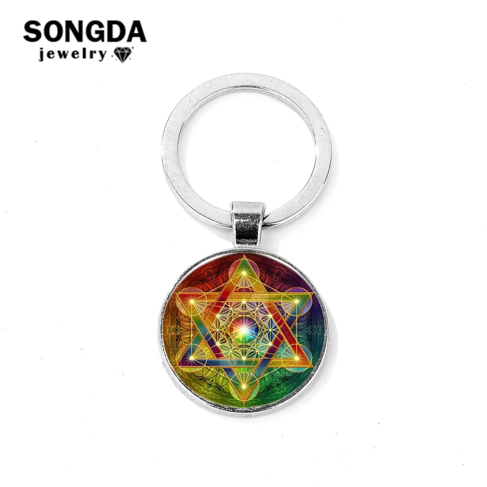 SONGDA New 2018 Hexagram Keychain Jewish Magen Star of David Pendant Glass Photo Cabochon Key Ring Car Key Chain Holder Chaveiro
SONGDA New 2018 Hexagram Keychain Jewish Magen Star of David Pendant Glass Photo Cabochon Key Ring Car Key Chain Holder Chaveiro