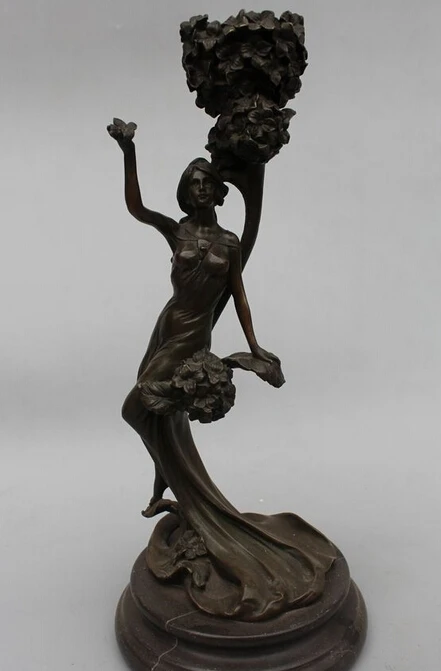 Details about 15"Western Art Bronze Marble Belle Women Girl Candlestick candler Statue R0715 Discount 35%
Details about 15"Western Art Bronze Marble Belle Women Girl Candlestick candler Statue R0715 Discount 35%
