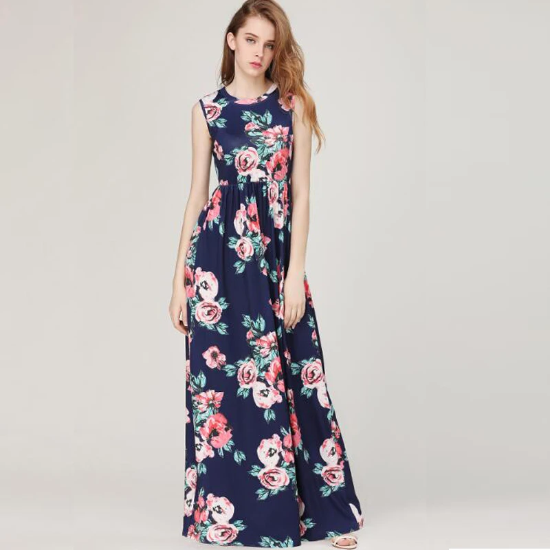2018 Plus Size Long Summer Floral Maxi Dress Women Sexy Sleeveless Beach Boho Bohemian Dress Woman Party Dresses Vestidos
2018 Plus Size Long Summer Floral Maxi Dress Women Sexy Sleeveless Beach Boho Bohemian Dress Woman Party Dresses Vestidos