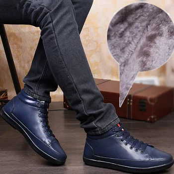 Plus Size 65 63 68 68 Winter Men High Top Cotton-Padded Shoes With Plush Fashion Lace Up Genuine Leather Male Short Boots
Plus Size 65 63 68 68 Winter Men High Top Cotton-Padded Shoes With Plush Fashion Lace Up Genuine Leather Male Short Boots