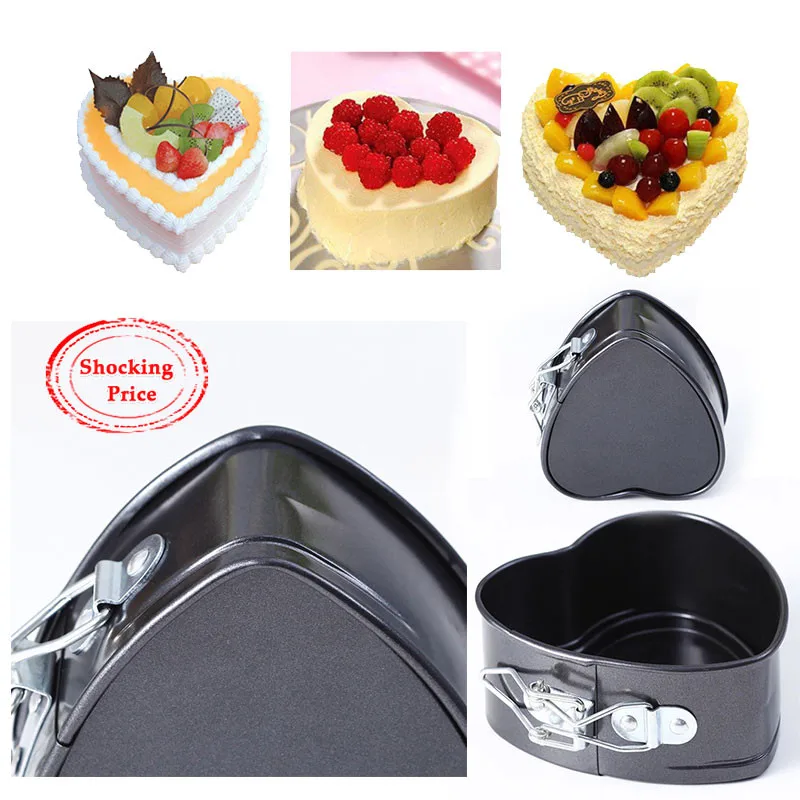 LYQ Non-Stick Love Heart Shape Cake Pan Tin DIY Cake Mold Baking Cheese Bread hogar cocina 2018 kitchen utensils Best Gifts @W
LYQ Non-Stick Love Heart Shape Cake Pan Tin DIY Cake Mold Baking Cheese Bread hogar cocina 2018 kitchen utensils Best Gifts @W