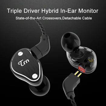 TRN V60 2DD+BA Hybrid In Ear Earphone Upgrade HIFI DJ Monitor Running Sport Earphone Headset With 2PIN Cable 0.75MM connector
TRN V60 2DD+BA Hybrid In Ear Earphone Upgrade HIFI DJ Monitor Running Sport Earphone Headset With 2PIN Cable 0.75MM connector