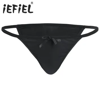 iEFiEL Fashion New Arrival Mens Male Lingerie Sissy Sexy Bikini G-string Underwear Underpants Jockstraps Panties with Bowknot
iEFiEL Fashion New Arrival Mens Male Lingerie Sissy Sexy Bikini G-string Underwear Underpants Jockstraps Panties with Bowknot