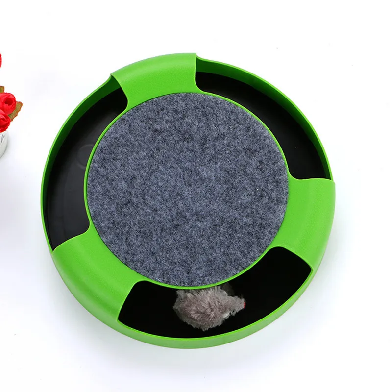 Pets Cat Play Funny Toy Kitten Scratcher Training Toy Interactive Moving Mouse Inside Roped Funny Faux Mouse Entertainment Disc
Pets Cat Play Funny Toy Kitten Scratcher Training Toy Interactive Moving Mouse Inside Roped Funny Faux Mouse Entertainment Disc