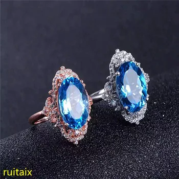 KJJEAXCMY fine jewelry 925 Pure silver inlaid with natural gemstone blue topaz ring jewelry gold and silver color.
KJJEAXCMY fine jewelry 925 Pure silver inlaid with natural gemstone blue topaz ring jewelry gold and silver color.