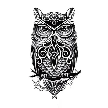 21*15cm Sexy Men Women Arm Fake Black Owl Tattoo Large Temporary Body Art Tattoos Sticker Transfer
21*15cm Sexy Men Women Arm Fake Black Owl Tattoo Large Temporary Body Art Tattoos Sticker Transfer