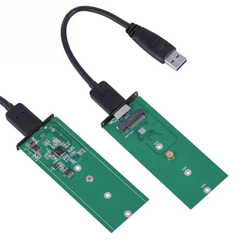 2018 Новинка Лидер продаж USB 3 0 к NGFF M.2 SSD жесткого диска коробка B Ключ адаптер