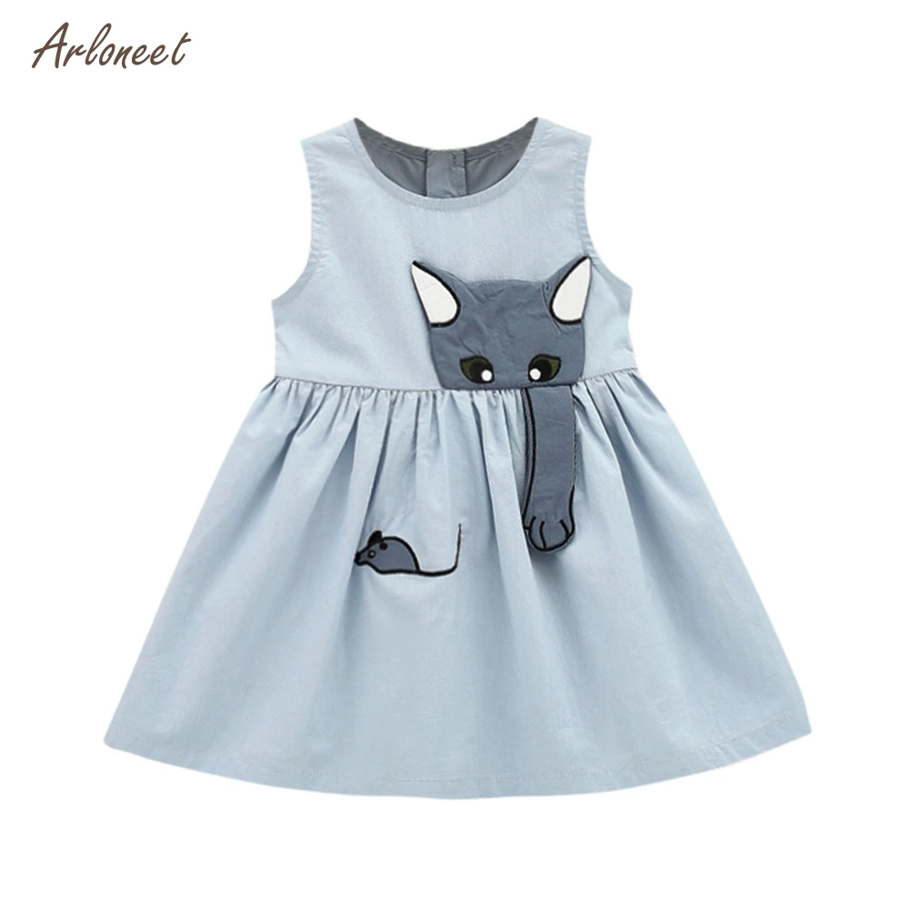 Toddler Kids Baby Girls Cami Bowknot Dress Princess Lace Formal Sundress 0-3Y